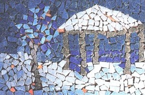 "Glass Gazebo" - First Mosaic - Age 10 