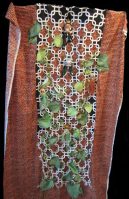 Garden Wall | Cotton & Paper Mache Masks | 65 x 45"